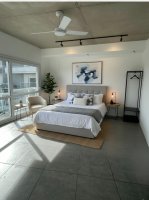 1-bedroom for rent with balcony and amenities