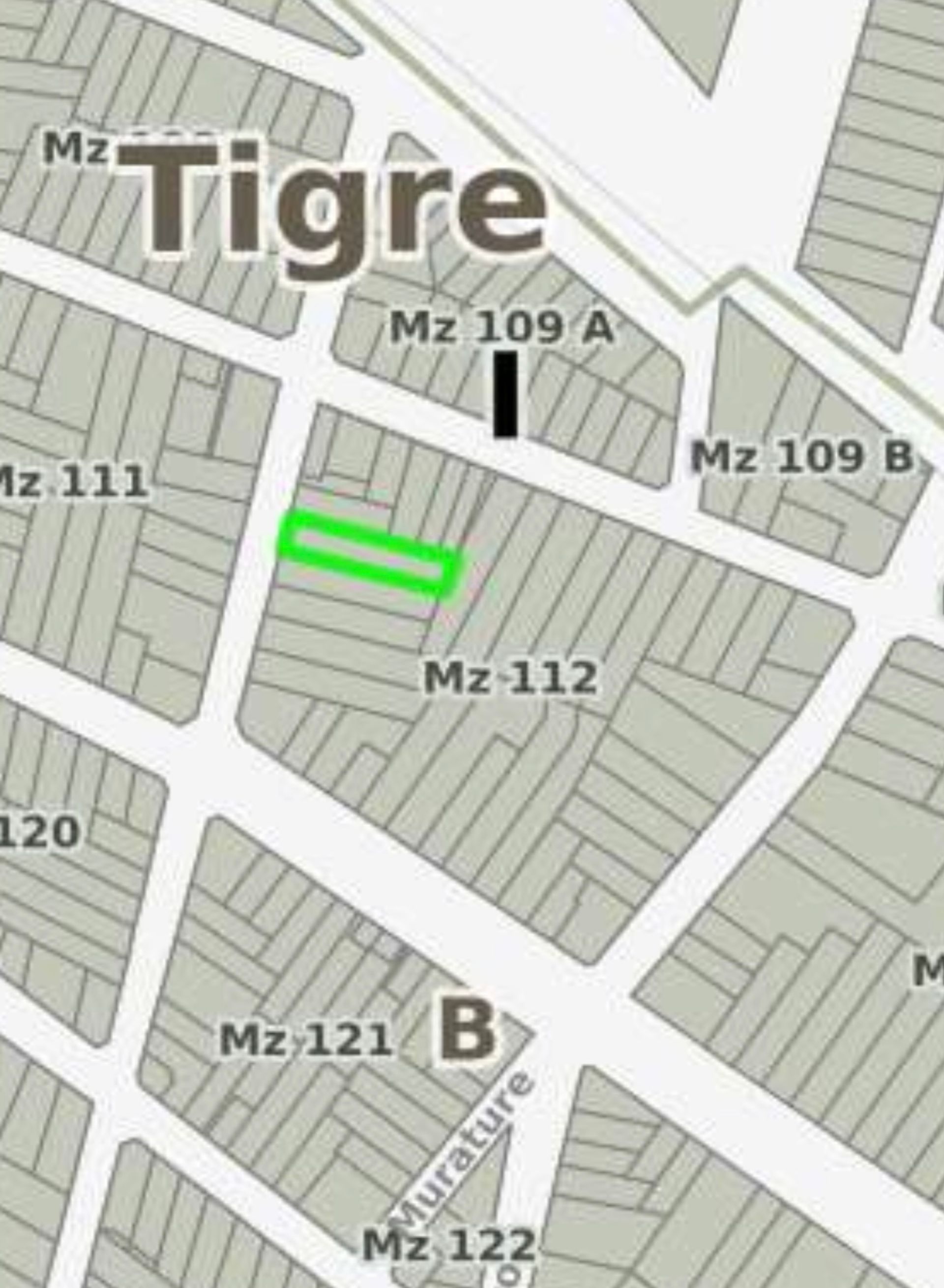 Lot for sale, ready for development in Tigre center