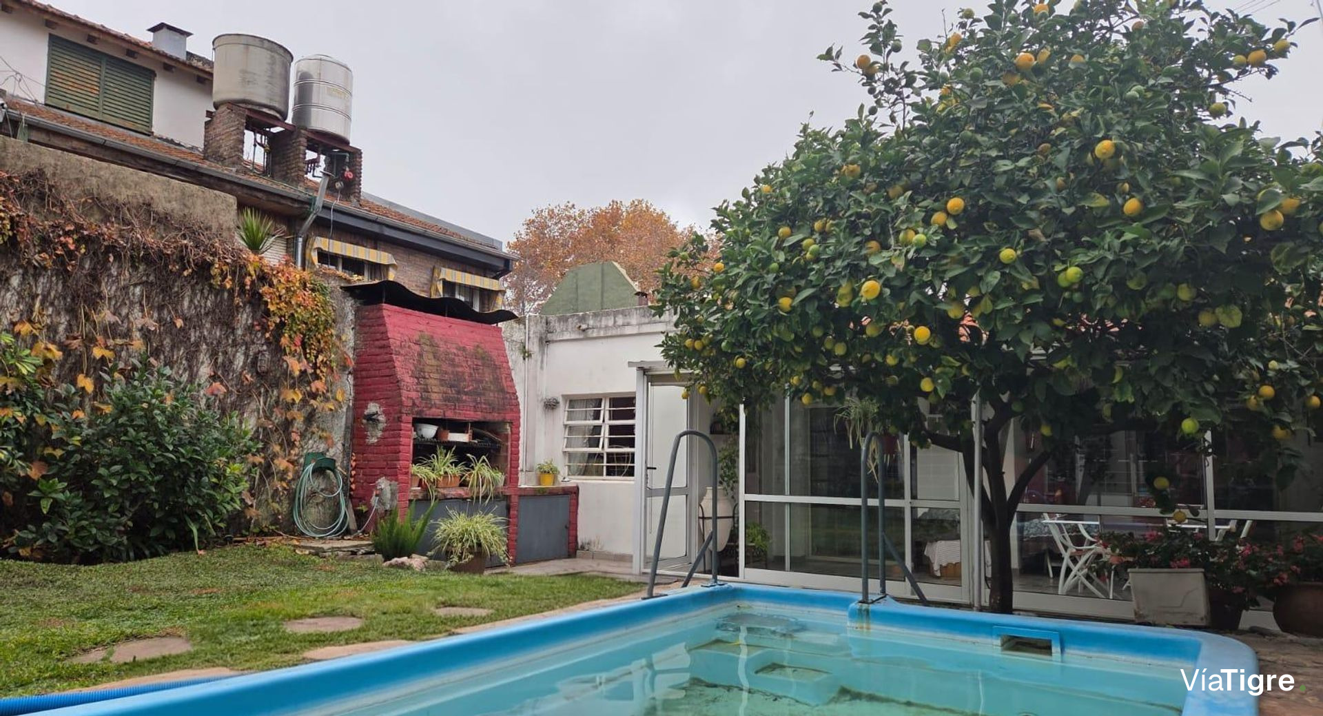 Casa Con Jardin Y Pileta En Olivos