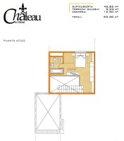 Alquiler 2 ambientes chateau del Palmar c/cochera