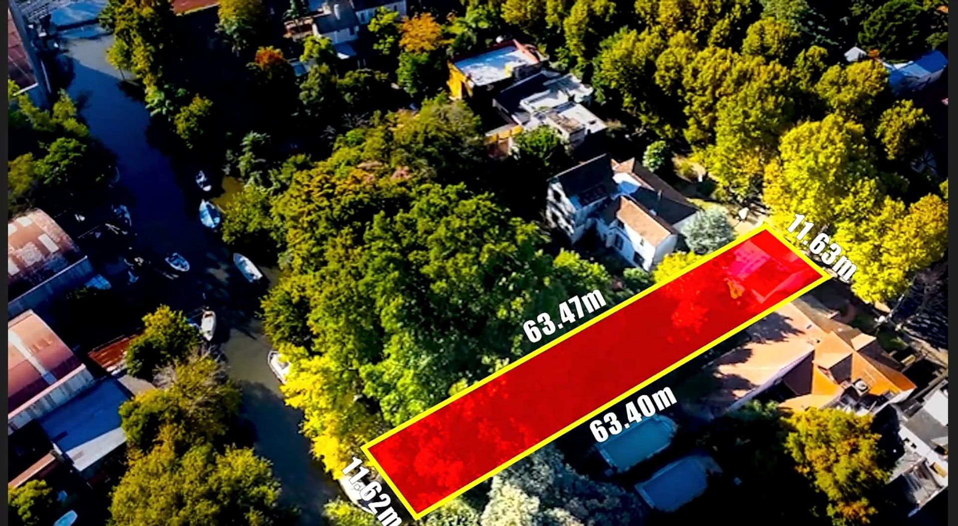 FOR SALE LOT 735 m² TIGRE 882 m² sellable