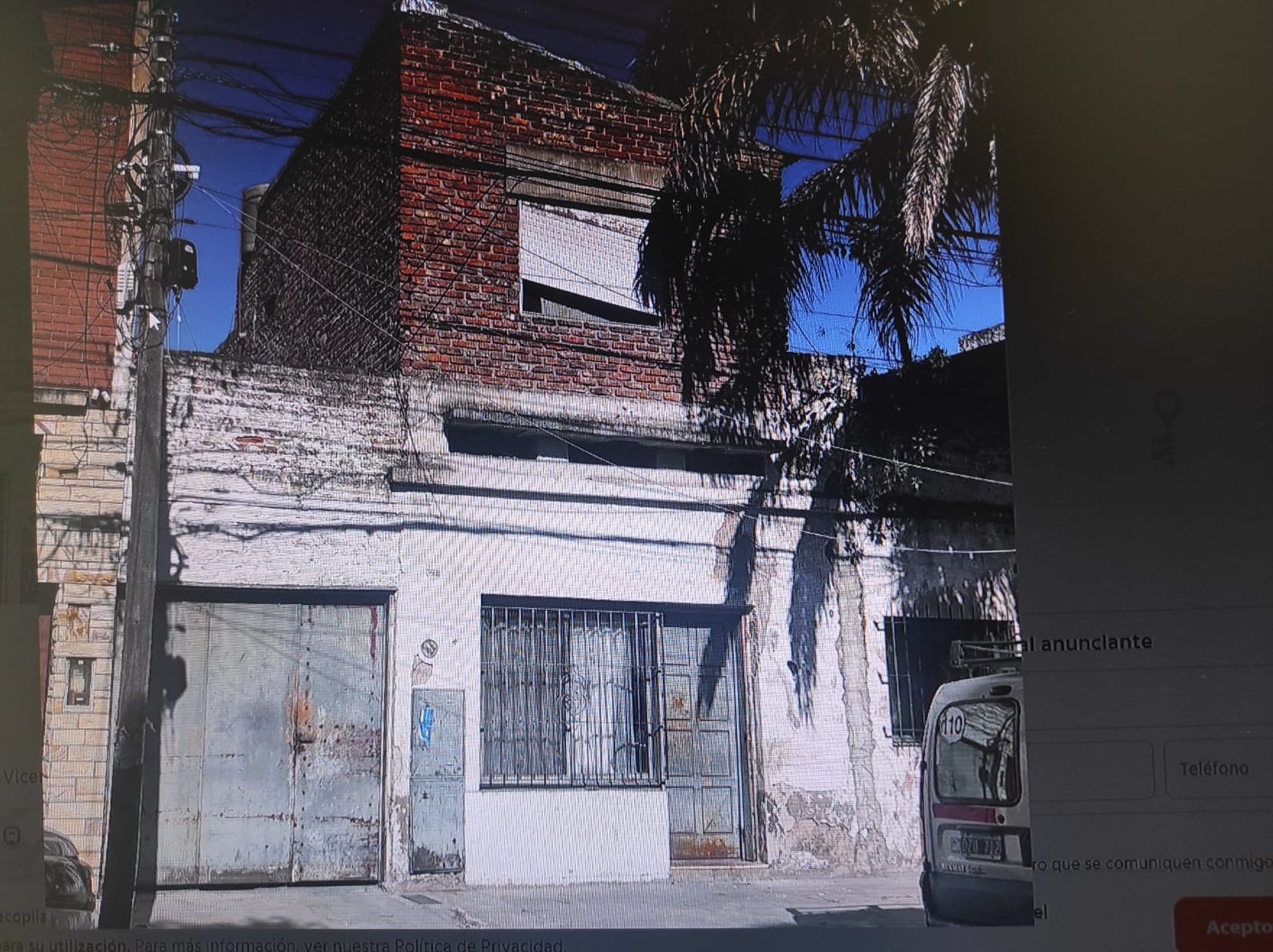 Casa A Demoler Para Lote, Deposito O Galpon