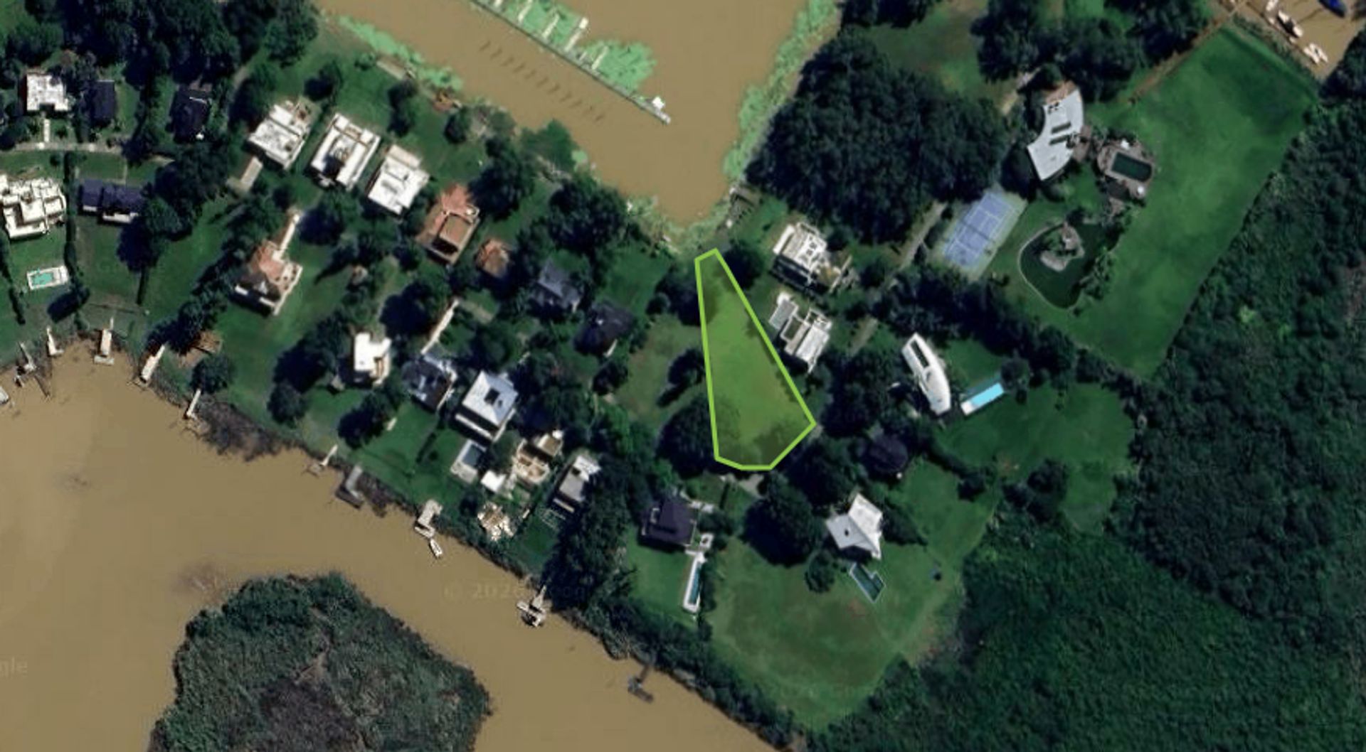 Lote 1400 M2 Venta Country Nautico Santa Monica
