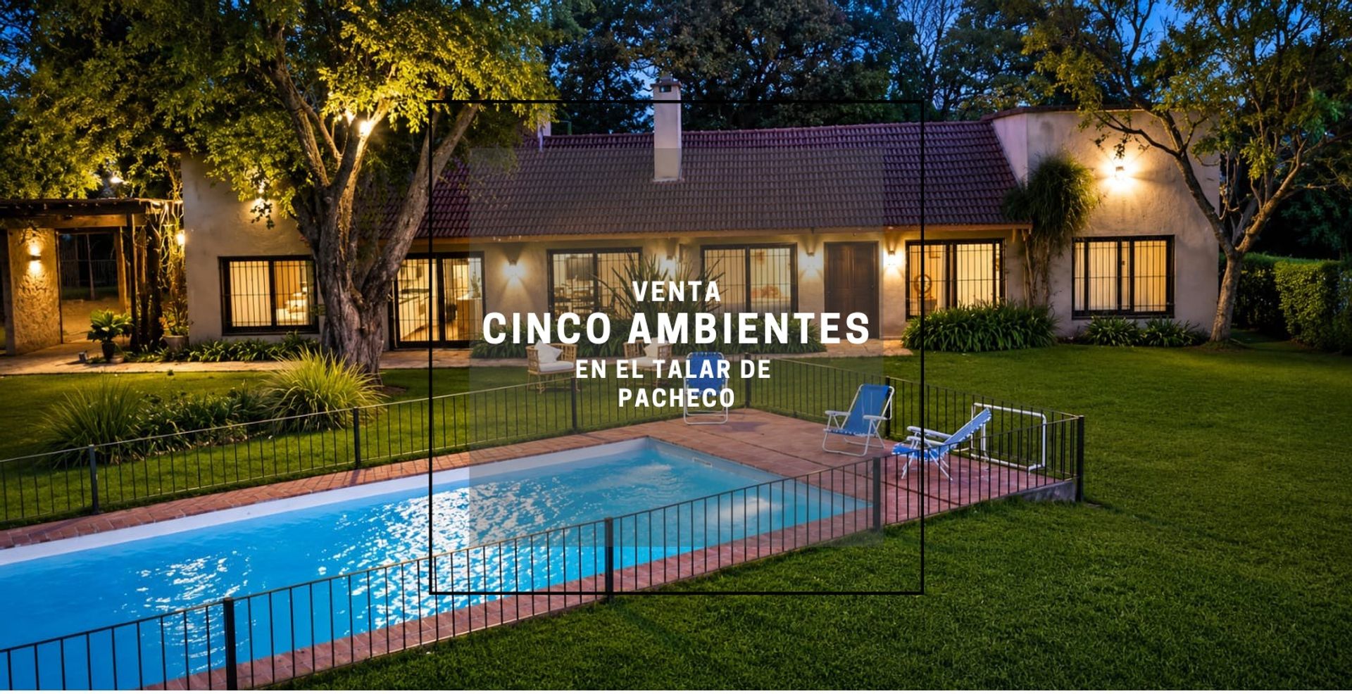 Casa 5 Ambientes En Talar De Pacheco Enorme Parque