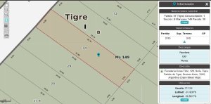 Lot for Building 745 m² Buildable. Tigre Center