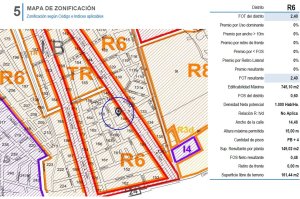 Lot for Building 745 m² Buildable. Tigre Center