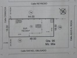 Land for Sale El Triangulo Don Torcuato 792 square meters