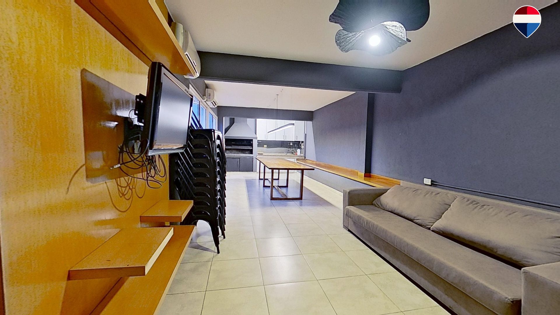 Depto 3 Amb con Terraza/cochera/amenities premium