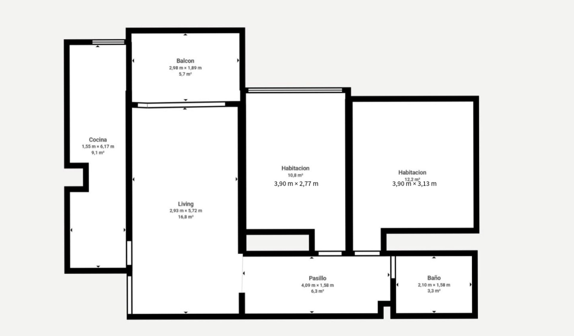 Depto 3 Amb con Terraza/cochera/amenities premium
