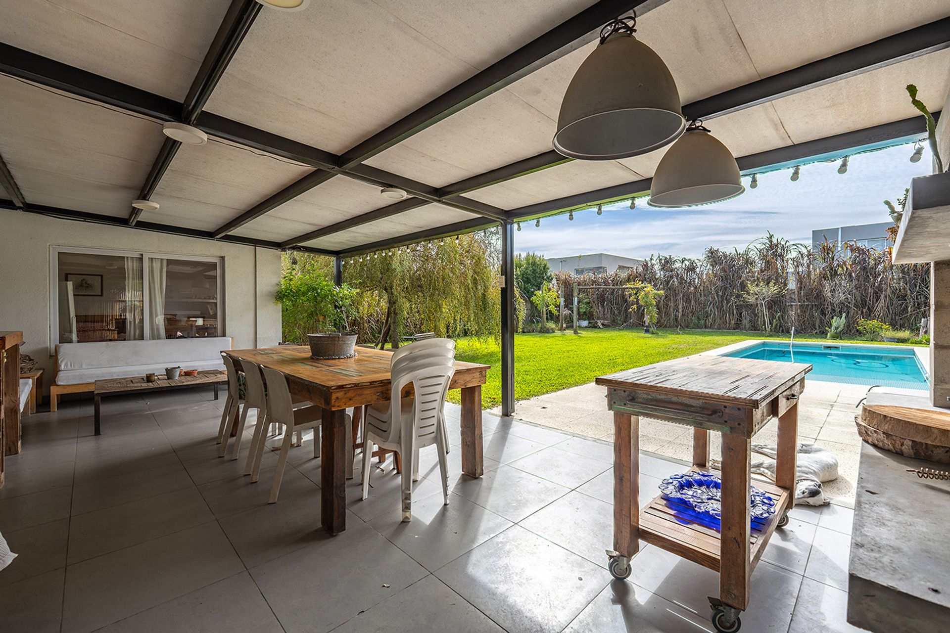 Casa en un planta San Gabriel con gran pileta