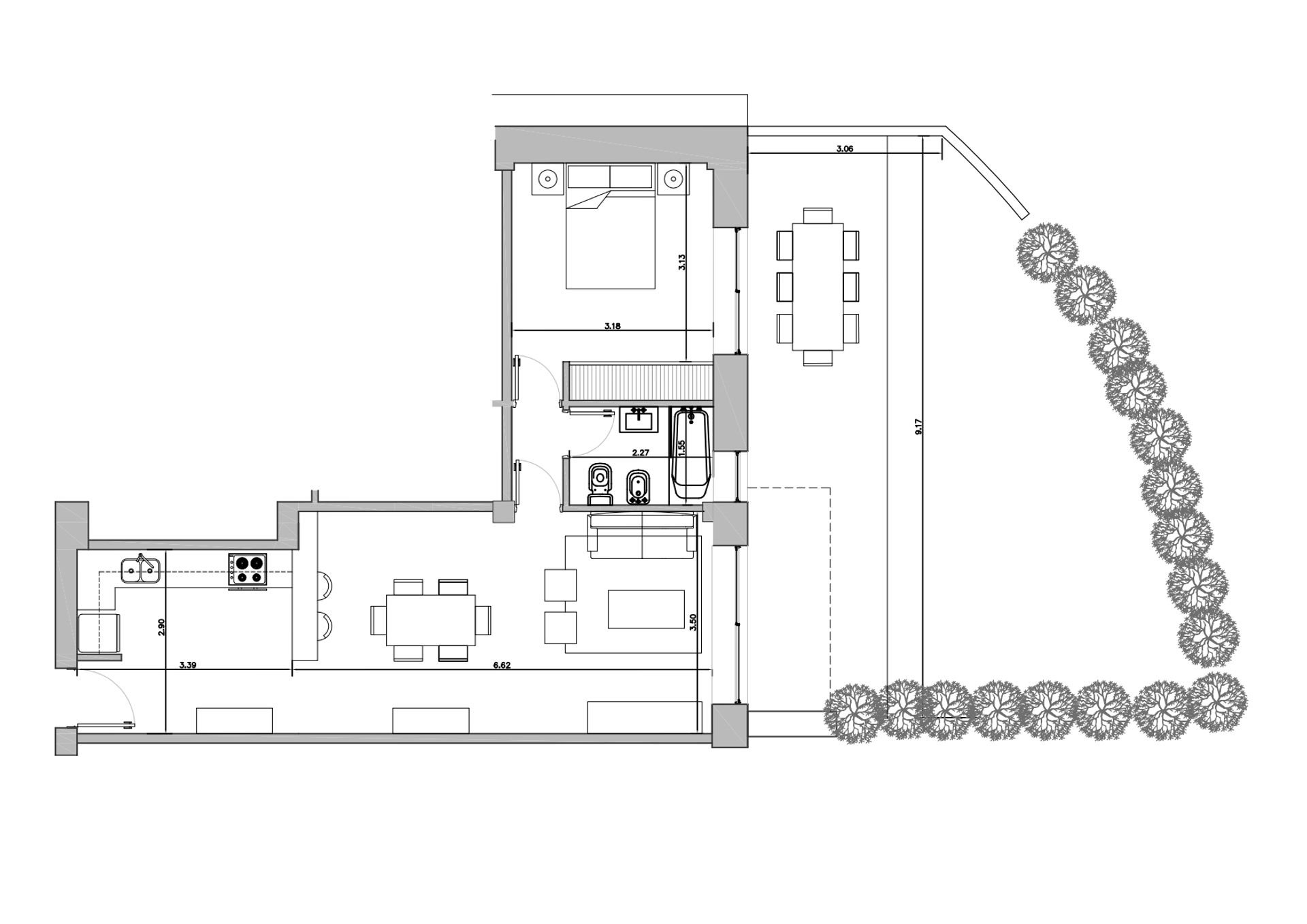 Venta Depto En San Fernando 2Amb C/Jardin Coch Bau