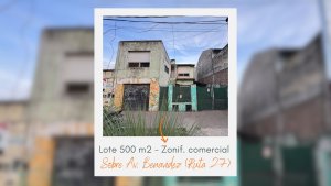 Commercial Zoning Lot for Sale Av Benavidez 500 m²