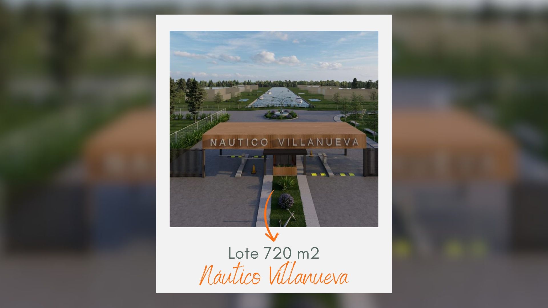Lote en venta Barrio Náutico Villanueva 720 m2