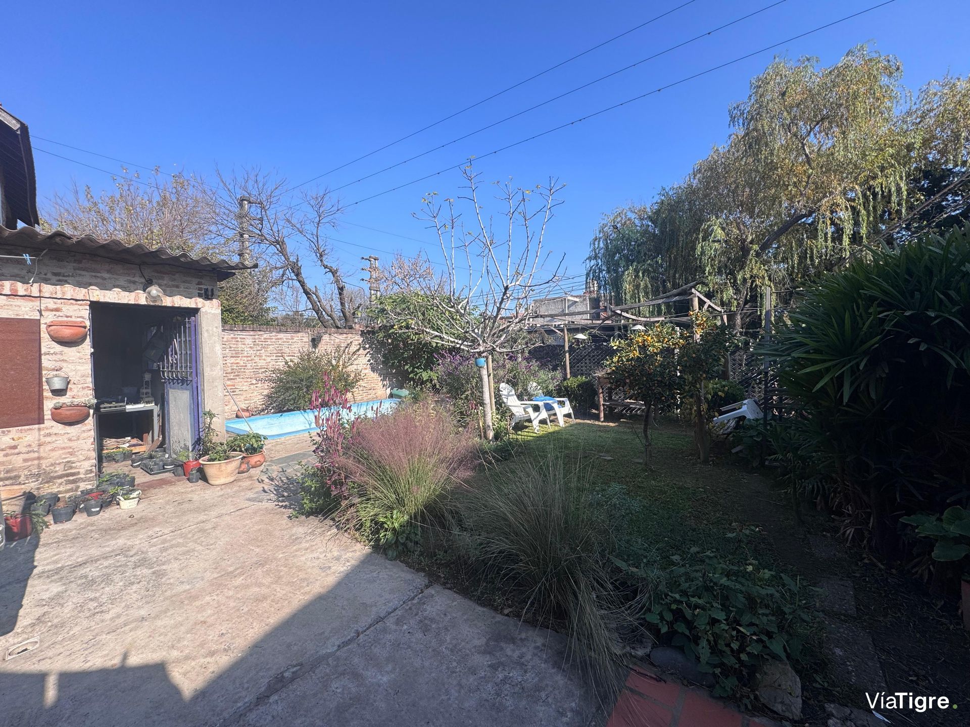 Casa 3 Ambientes Jardin Y Pileta En Don Torcuato