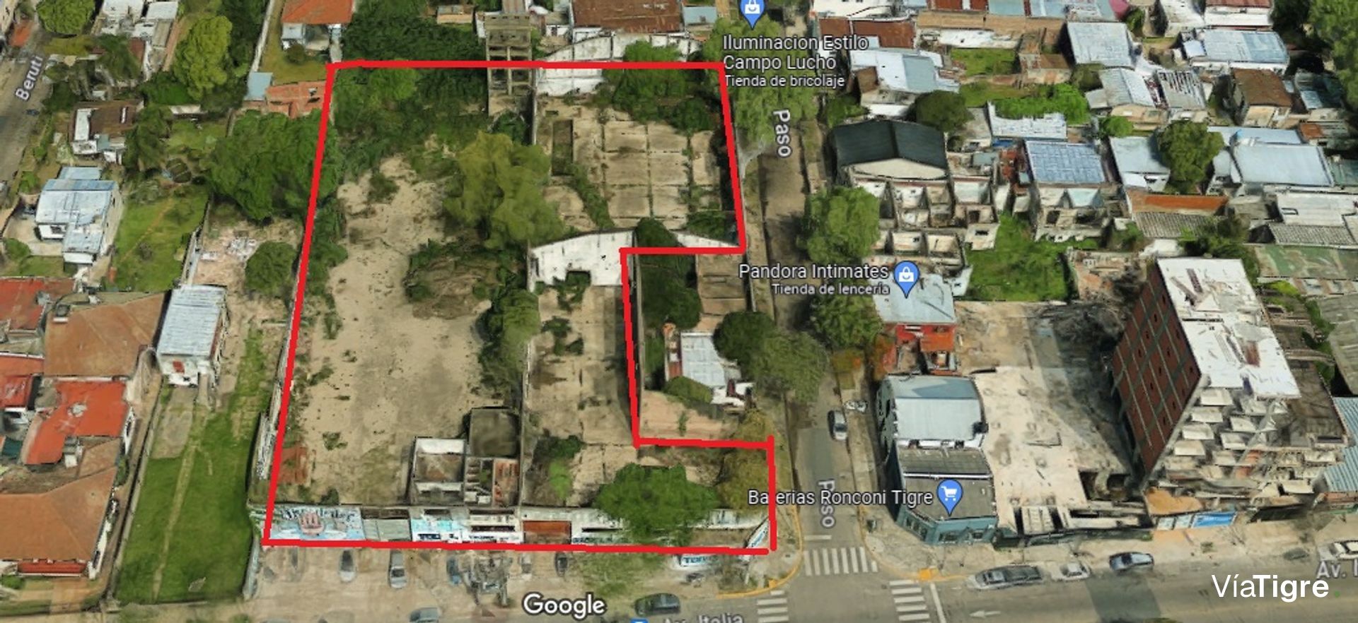Lote Venta Tigre