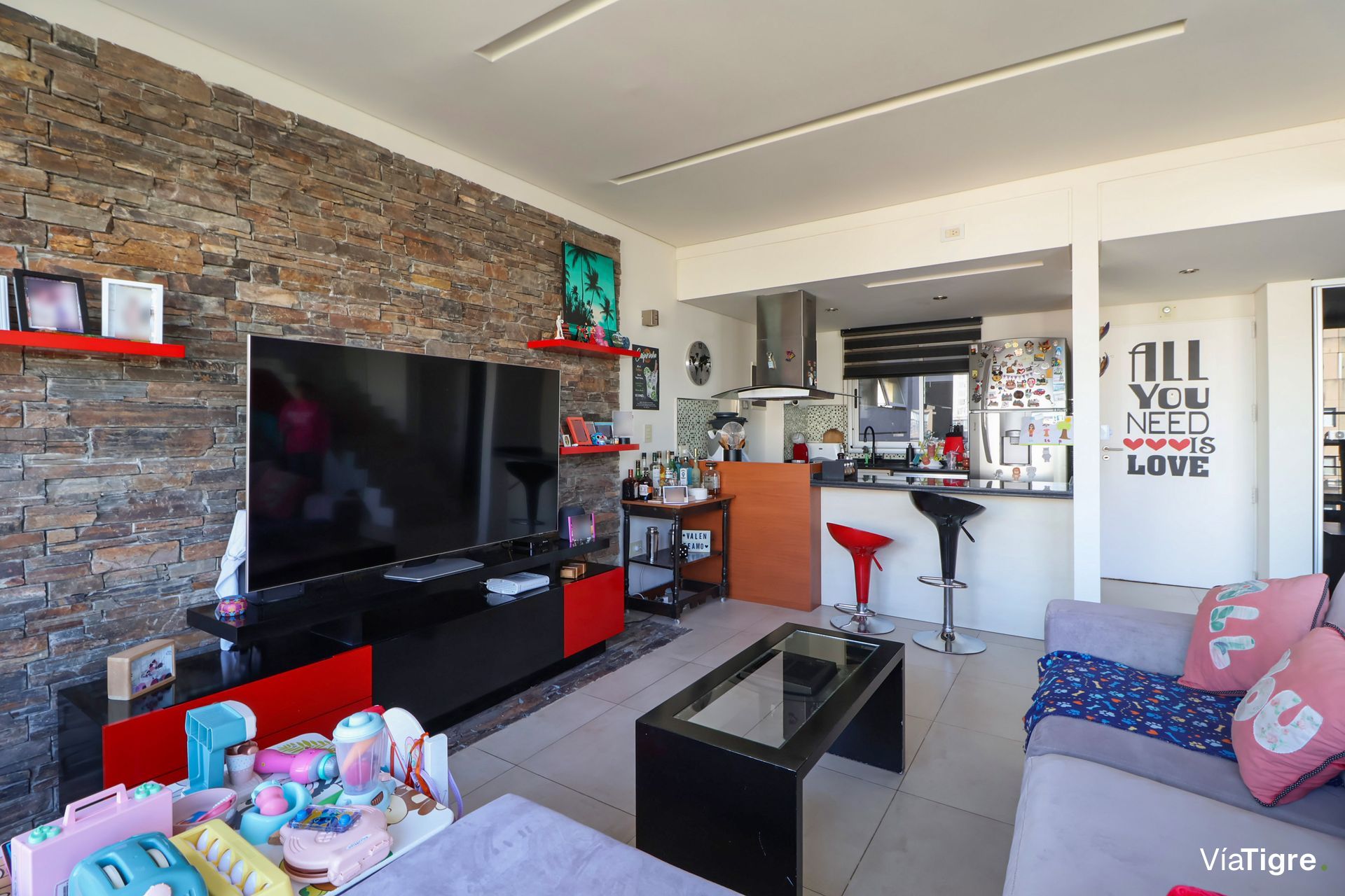 Venta Depto 3 Amb Cochera Rio Vicente Lopez