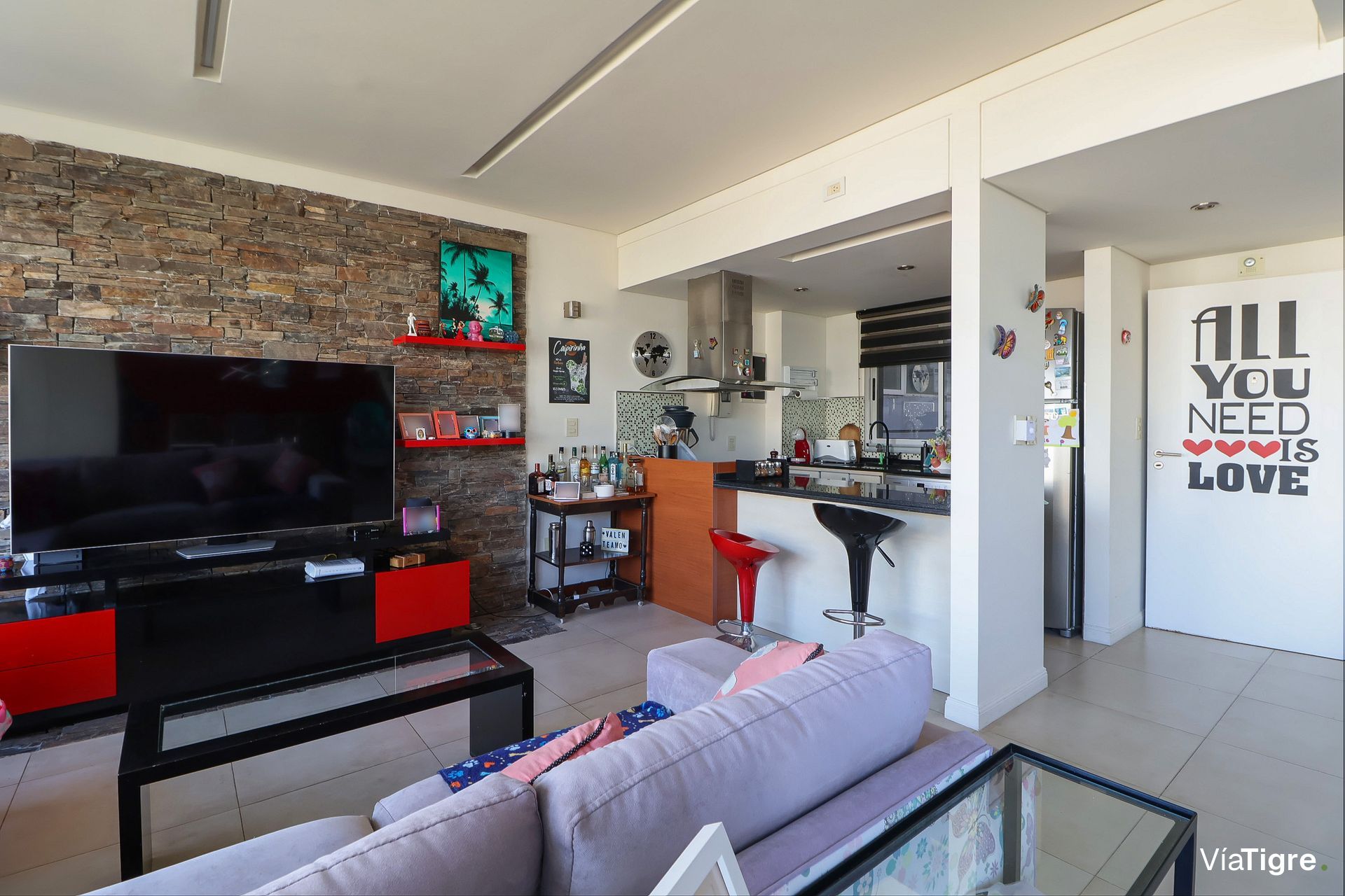 Venta Depto 3 Amb Cochera Rio Vicente Lopez