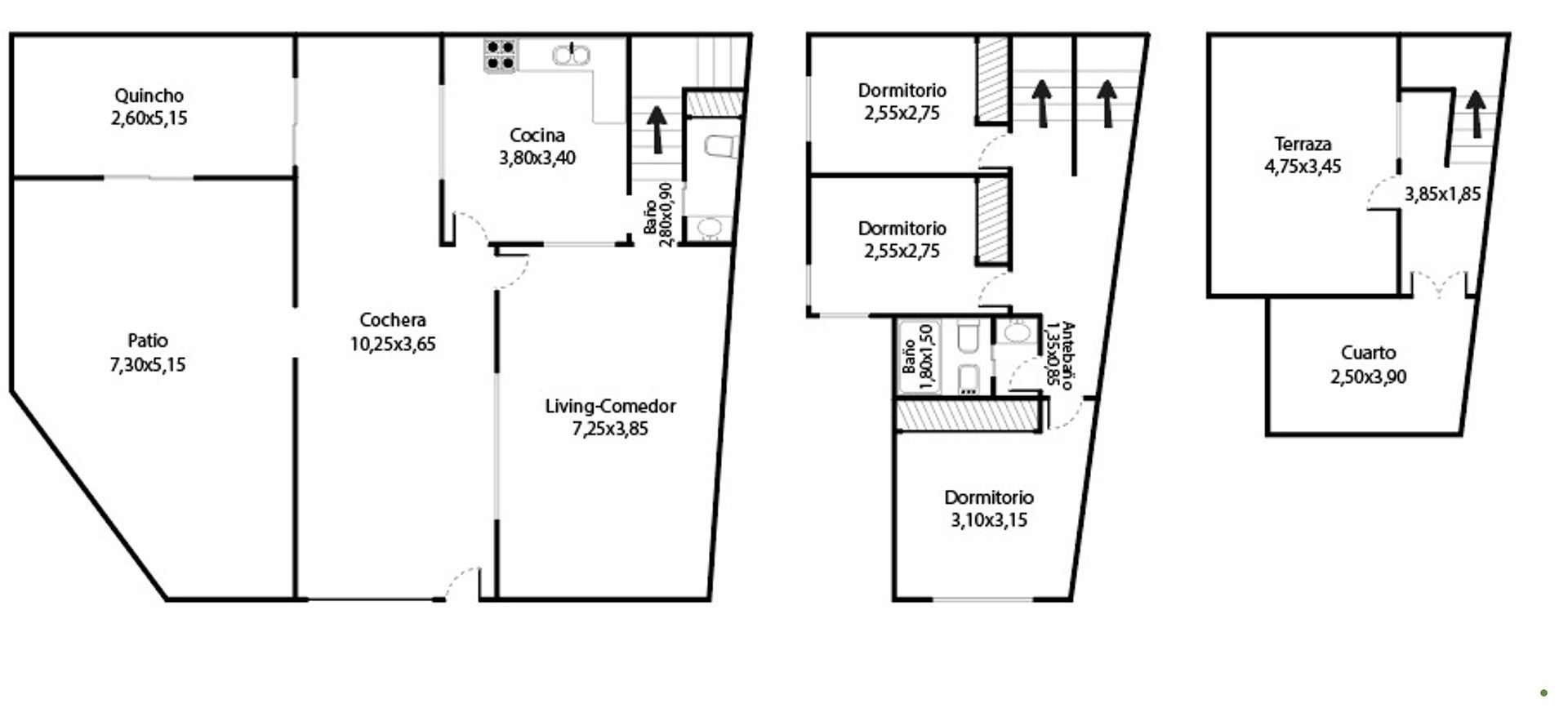 Venta casa 5 amb Villa Martelli Apto crédito