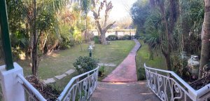 Casa sobre rio Sarmiento y arroyo Santa Rosa