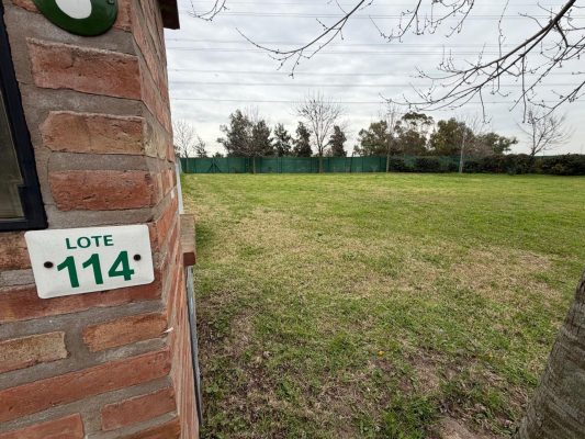 Venta Gran Lote 656 M2 Barrio Las Tipas Nordelta