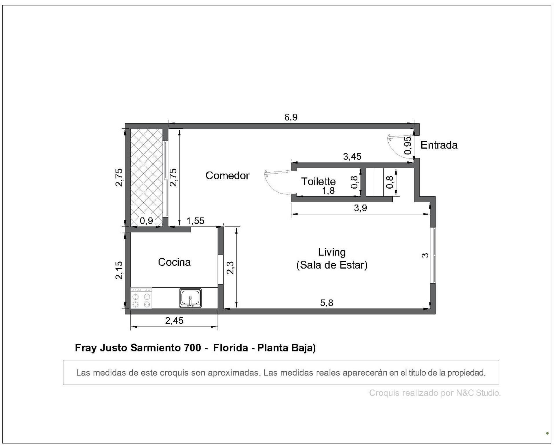 Casa Triplex En Venta 3 Amb Terraza Florida