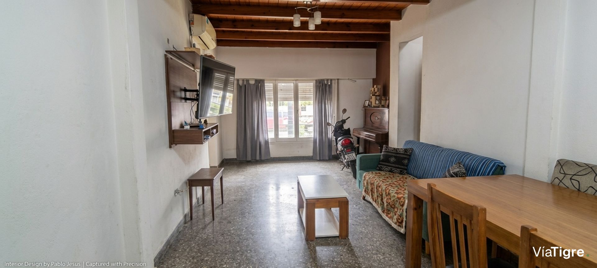 Casa 3 ambientes en venta en Beccar con Jardin