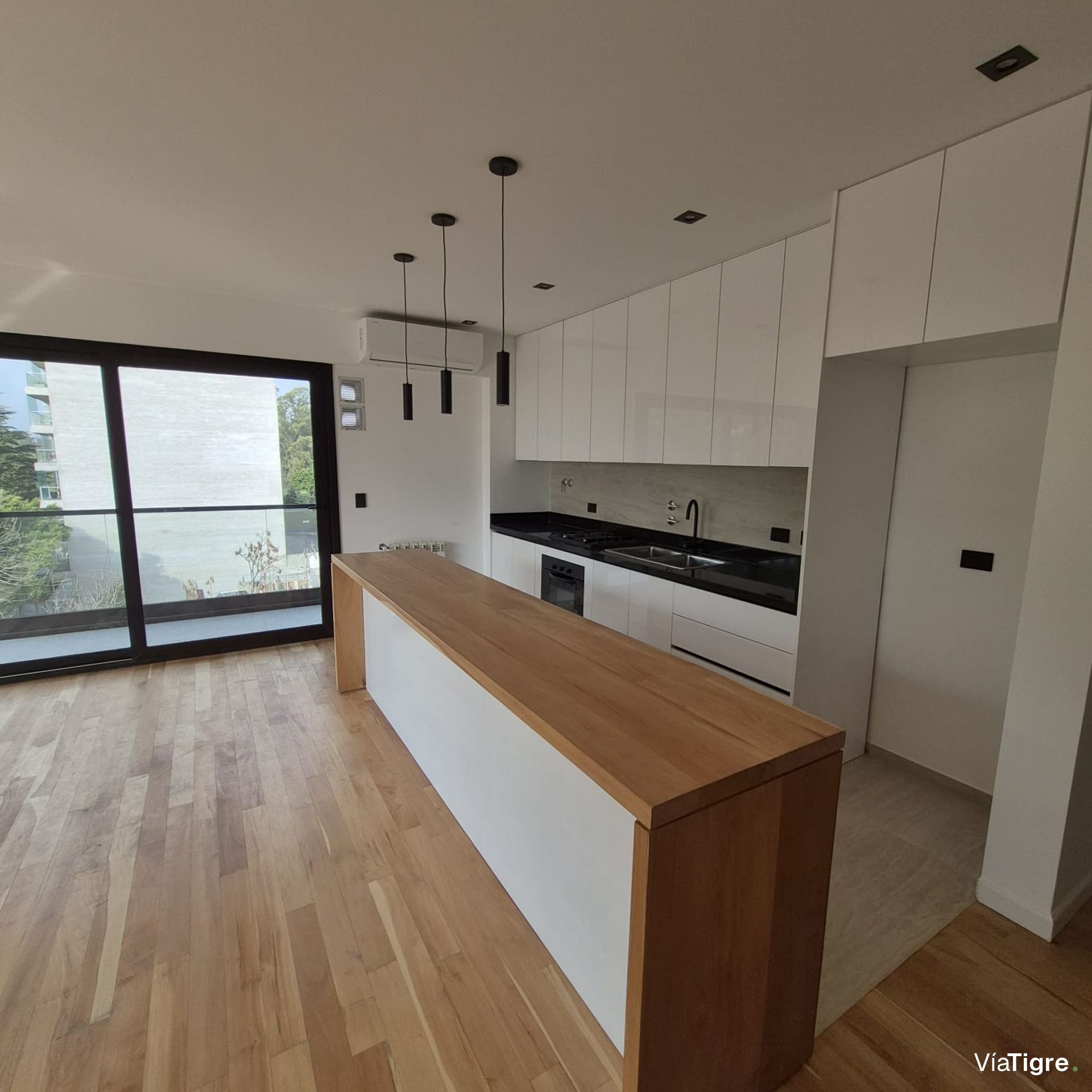 Venta a estrenar 2 Amb+coch Pto Olivos vista rio