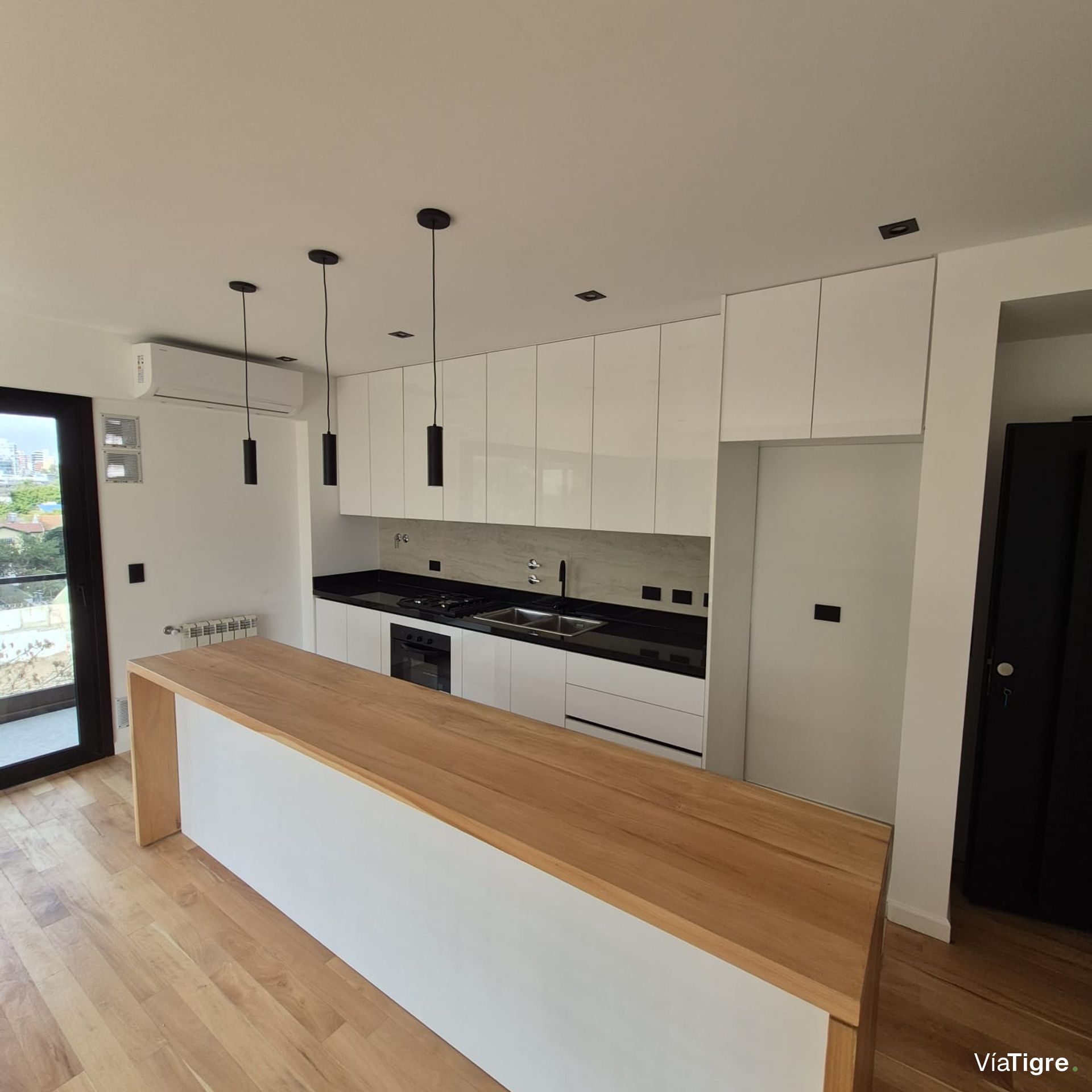 Venta a estrenar 2 Amb+coch Pto Olivos vista rio