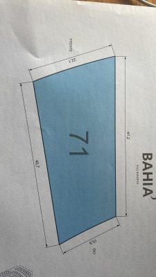 Excelente Lote Bahia Villanueva Al agua