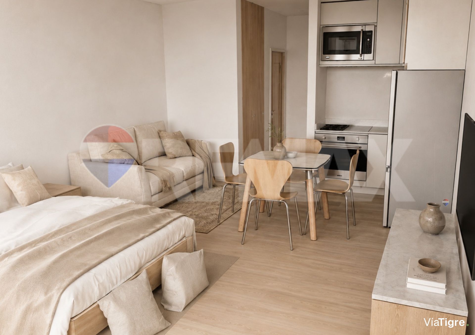Venta Monoambiente De Pozo En Tigre Centro
