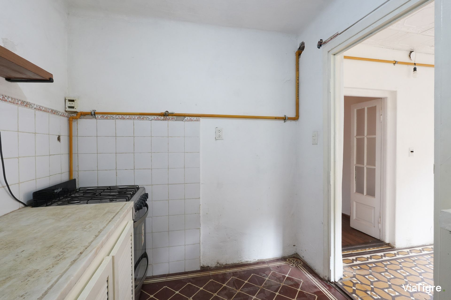 Casa 3 Ambientes c Jardín Vías Libertador Martinez