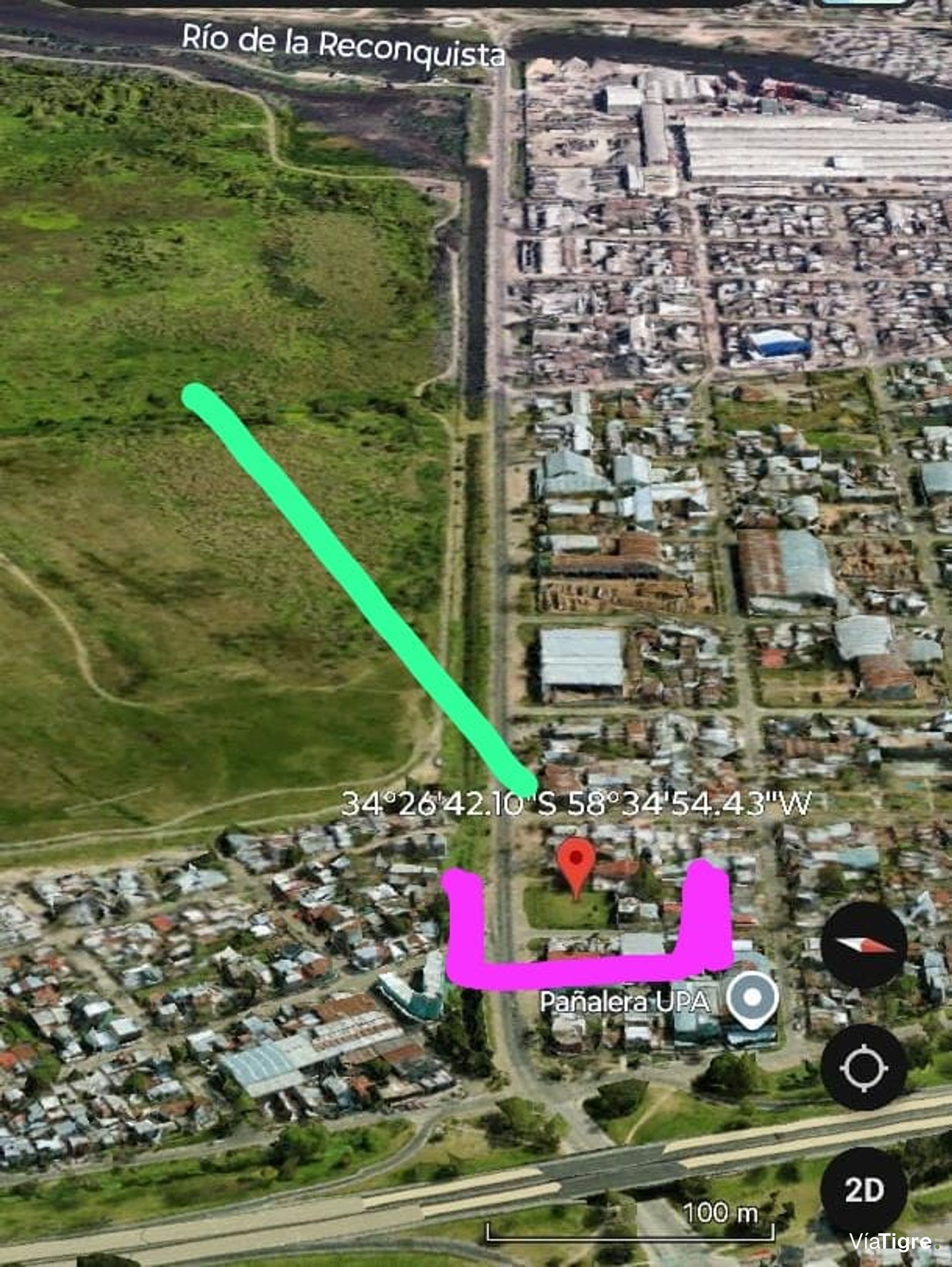 Lote De 900 Mts.2 Tigre Sobre R.197 Y Acc. Norte