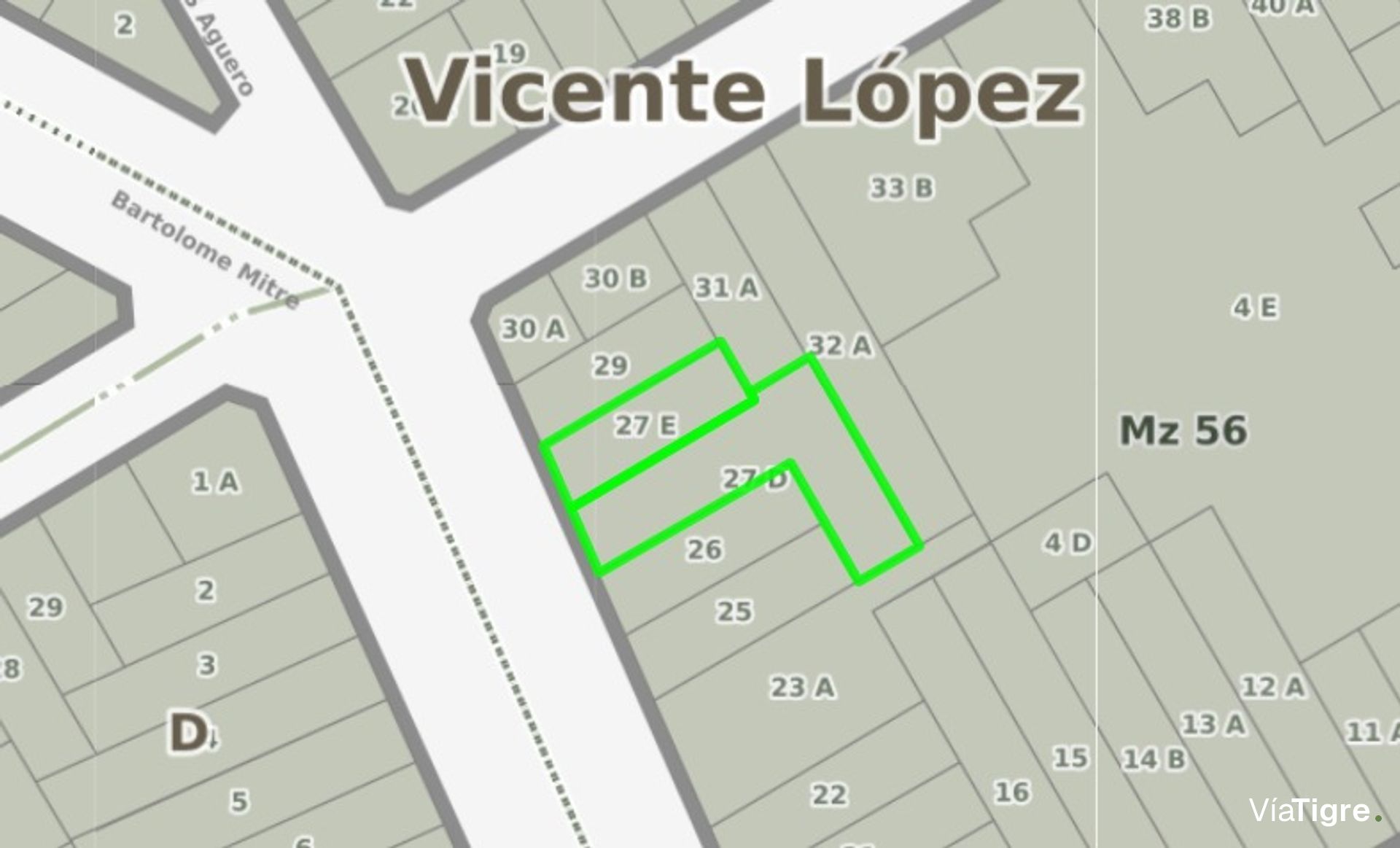 Venta De Terreno En Florida Oeste Doble Frente