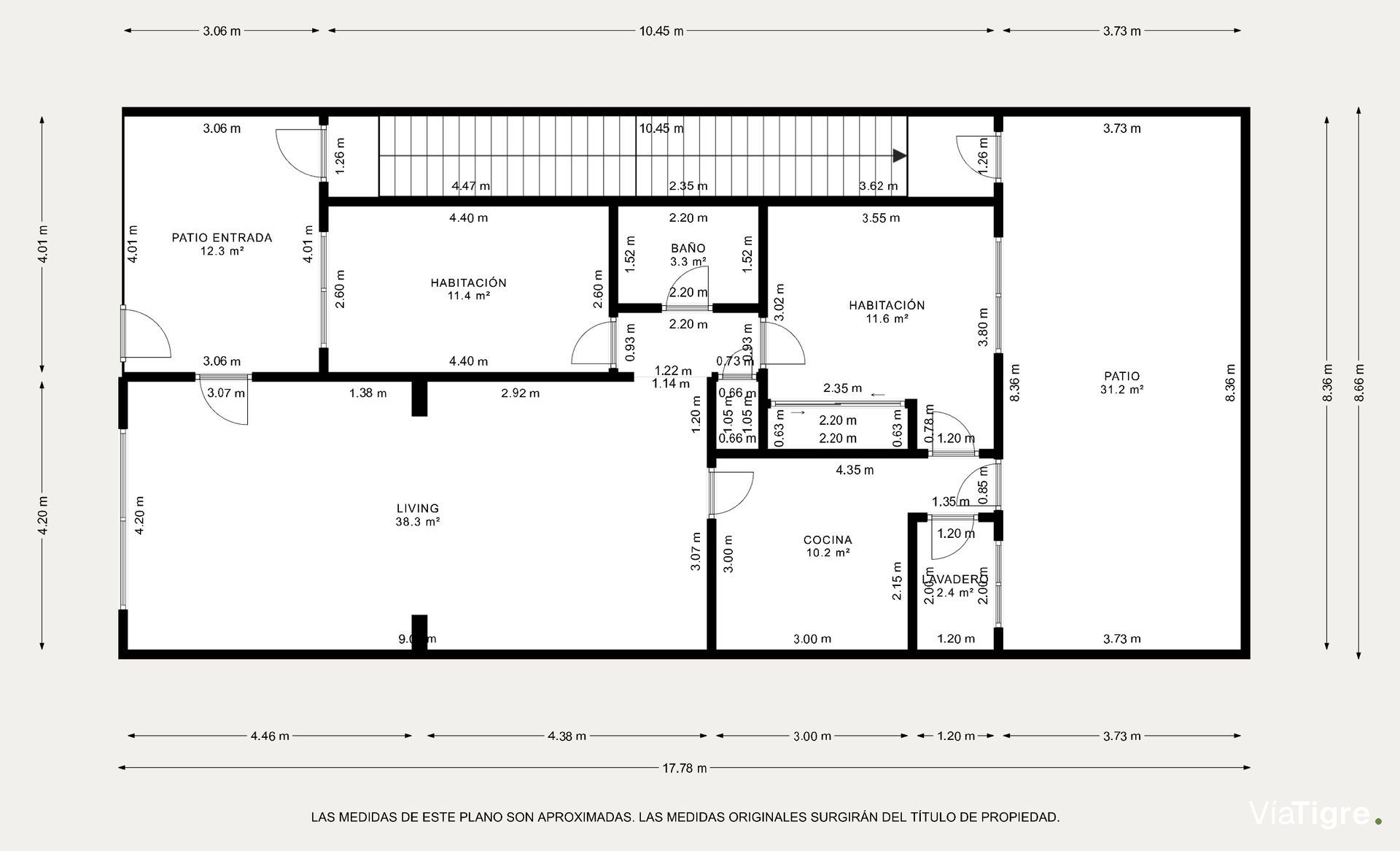 Venta casa 6 ambientes tipo PH con patio y balcon