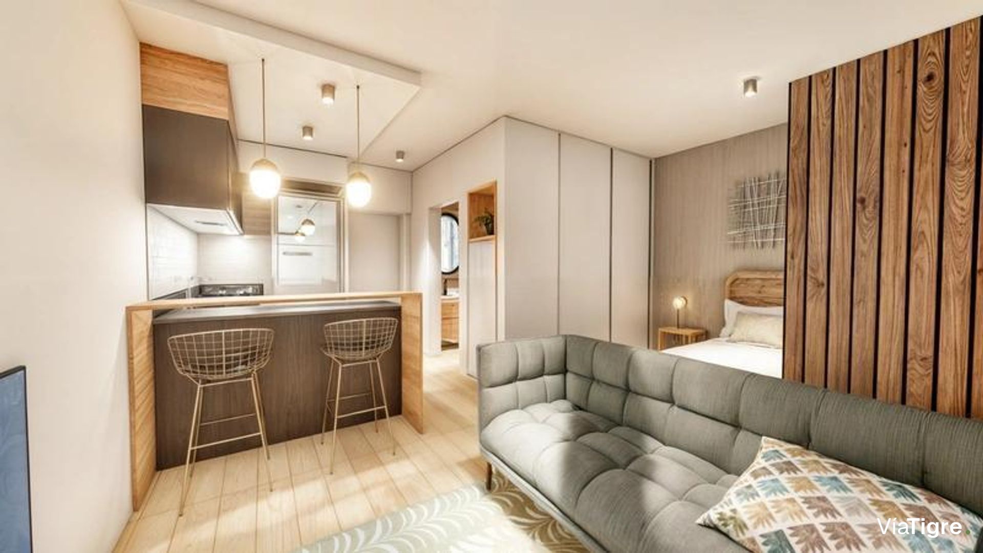 Venta Monoambiente A Estrenar Brickell Joven Tigre