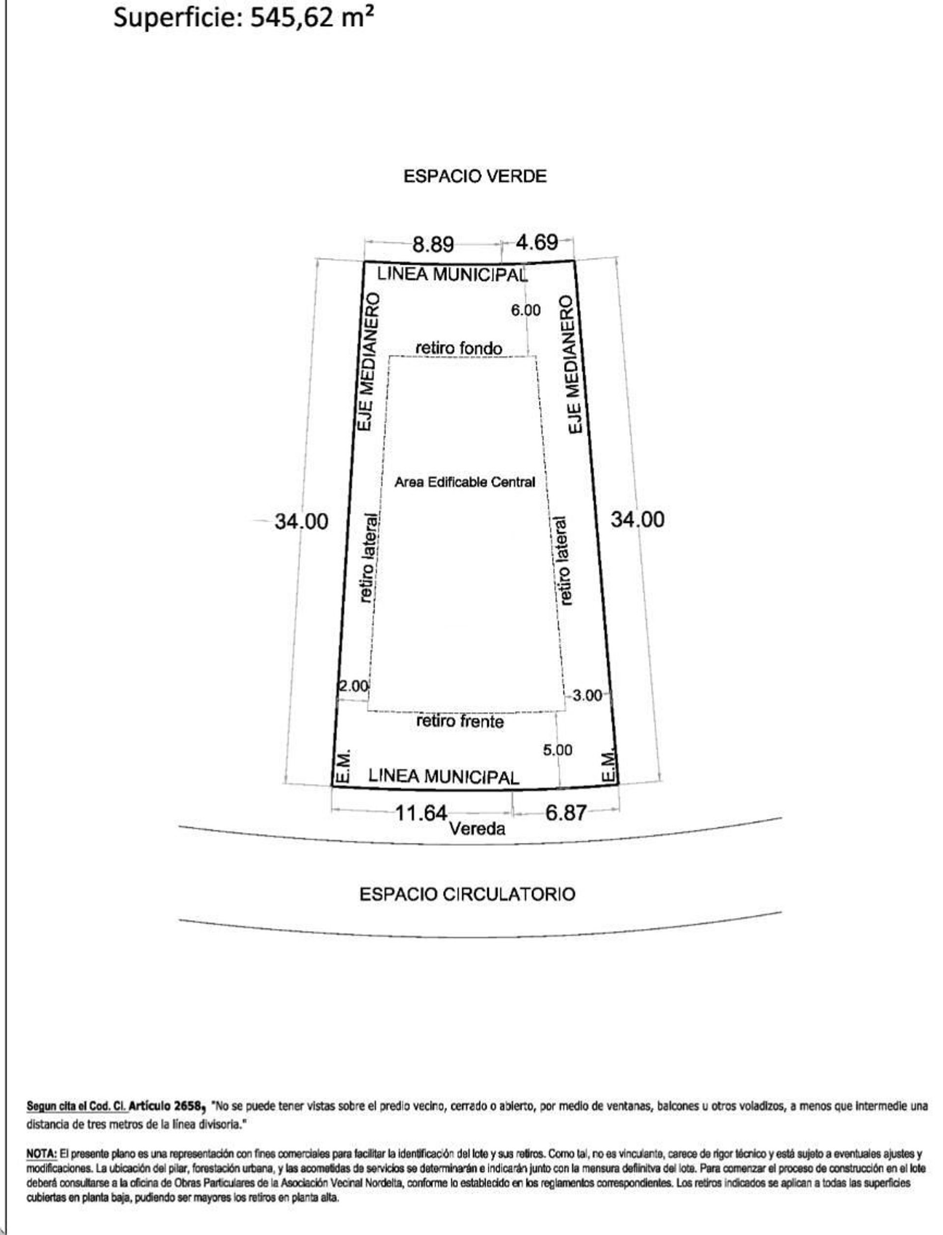 Sale of Silvestre Lot Nordelta with Financing