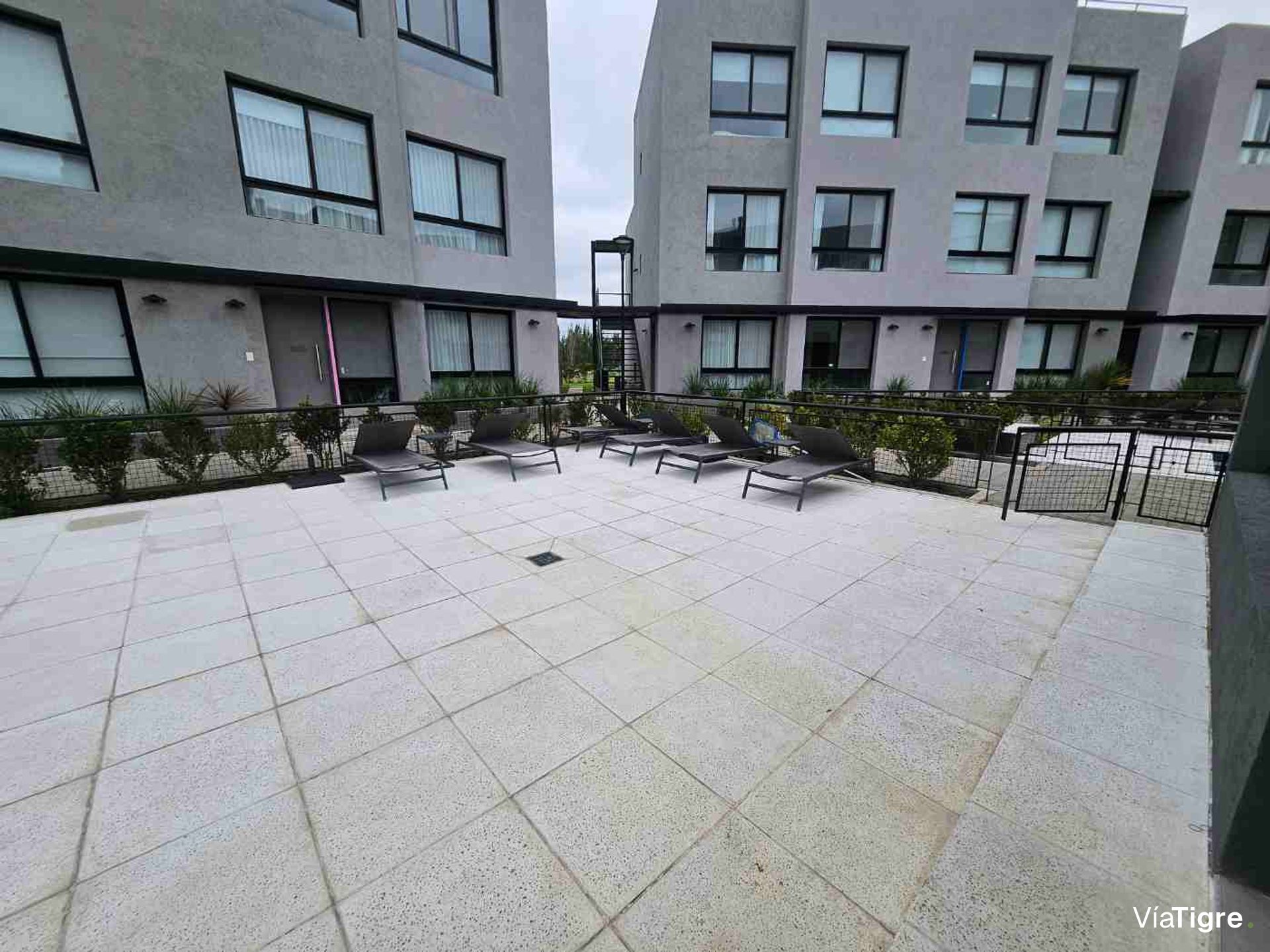 Depto alquiler temp 3amb amueblado Nordelta jardin