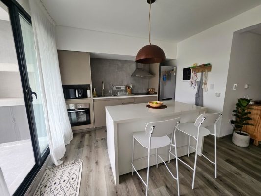 Temporary rental furnished apartment 2-bedroom Nordelta garden